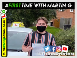 Passed with think driving school September 2020 and left this 5 star review