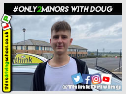 Passed with think driving school September 2020 and left this 5 star review