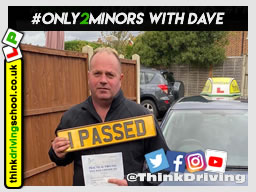 Passed with think driving school October 2020 and left this 5 star review