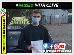 Passed with think driving school October 2020 and left this 5 star review