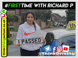 Passed with think driving school October 2020 and left this 5 star review