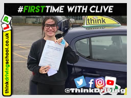 Passed with think driving school October 2020 and left this 5 star review