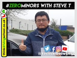 Passed with think driving school December 2020 and left this 5 star review