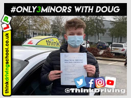 Passed with think driving school December 2020 and left this 5 star review