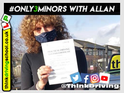 Passed with think driving school December 2020 and left this 5 star review
