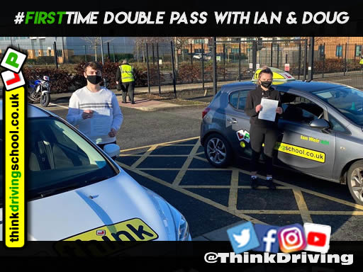 Passed with think driving school December 2020 and left this 5 star review