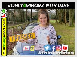 Passed with think driving school December 2020 and left this 5 star review