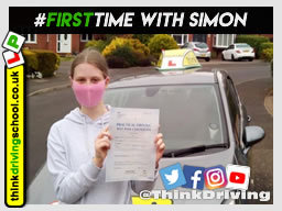 Passed with think driving school April 2021 and left this 5 star review
