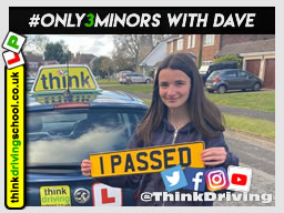 Passed with think driving school May 2021 and left this 5 star review