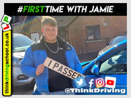 Passed with think driving school May 2021 and left this 5 star review