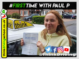 Passed with think driving school May 2021 and left this 5 star review