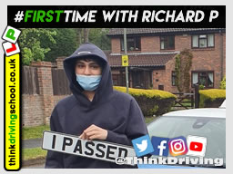 Passed with think driving school May 2021 and left this 5 star review