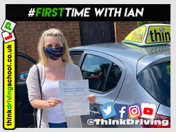 Passed with think driving school June 2021 and left this 5 star review