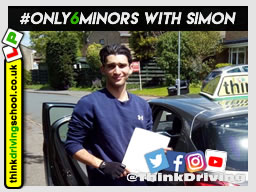 Passed with think driving school June 2021 and left this 5 star review