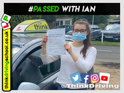 Passed with think driving school June 2021 and left this 5 star review