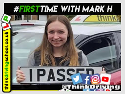 Passed with think driving school June 2021 and left this 5 star review