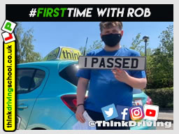 Passed with think driving school June 2021 and left this 5 star review