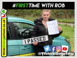 Passed with think driving school June 2021 and left this 5 star review