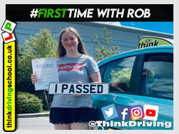 Passed with think driving school June 2021 and left this 5 star review