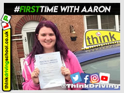 Passed with think driving school June 2021 and left this 5 star review