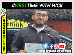 Passed with think driving school June 2021 and left this 5 star review