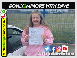 Passed with think driving school June 2021 and left this 5 star review