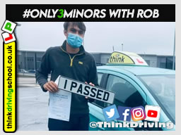 Passed with think driving school June 2021 and left this 5 star review