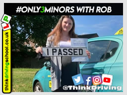 Passed with think driving school June 2021 and left this 5 star review