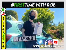 Passed with think driving school June 2021 and left this 5 star review