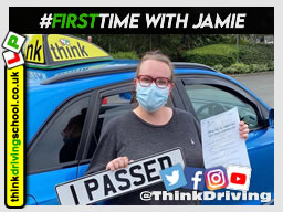 Passed with think driving school July 2021 and left this 5 star review
