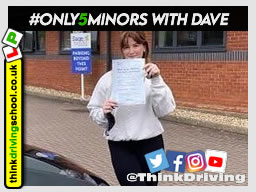 Passed with think driving school July 2021 and left this 5 star review