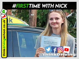 Passed with think driving school July 2021 and left this 5 star review