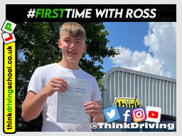 Passed with think driving school July 2021 and left this 5 star review