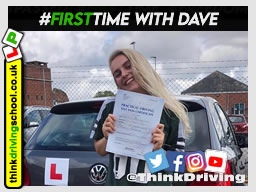 Passed with think driving school August 2021 and left this 5 star review