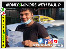Passed with think driving school August 2021 and left this 5 star review