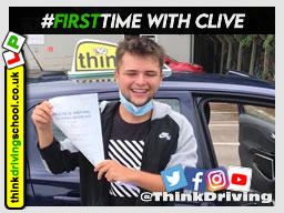Passed with think driving school August 2021 and left this 5 star review
