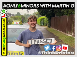 Passed with think driving school August 2021 and left this 5 star review