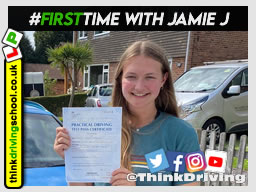 Passed with think driving school August 2021 and left this 5 star review