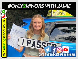 Passed with think driving school August 2021 and left this 5 star review