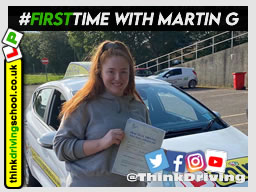 Passed with think driving school August 2021 and left this 5 star review