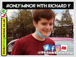 Passed with think driving school August 2021 and left this 5 star review