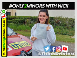 Passed with think driving school August 2021 and left this 5 star review