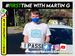 Passed with think driving school September 2021 and left this 5 star review