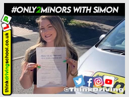 Passed with think driving school September 2021 and left this 5 star review
