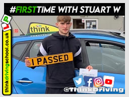 Passed with think driving school September 2021 and left this 5 star review