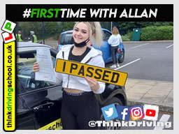 Passed with think driving school September 2021 and left this 5 star review