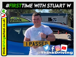 Passed with think driving school September 2021 and left this 5 star review