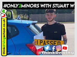 Passed with think driving school September 2021 and left this 5 star review