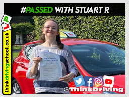 Passed with think driving school September 2021 and left this 5 star review