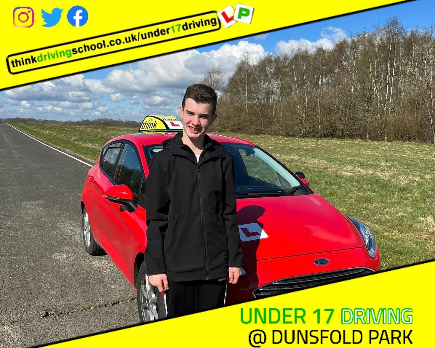 Passed with think driving school April 2022 and left this 5 star review